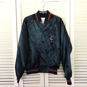 Vintage Anheuser Busch Budweiser Bomber Jacket